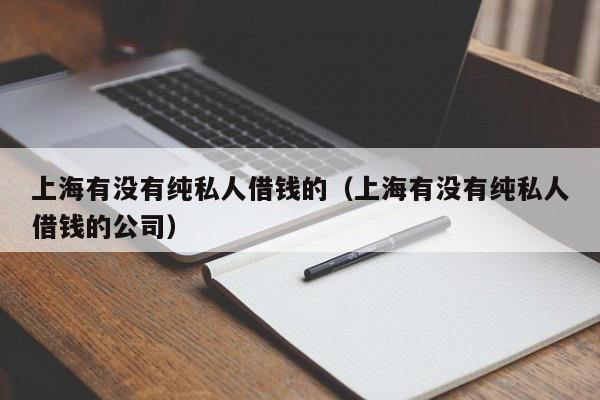 上海有没有纯私人借钱的（上海有没有纯私人借钱的公司）
